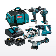Makita 18V Brushless 5 Piece Combo Kit DLX5101TX1