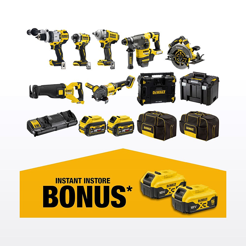DeWALT 18V/54V XR 9.0Ah 8 Piece Mixed Voltage Combo Kit DCZ803X2-XE