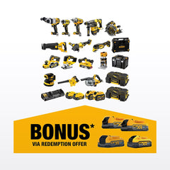 DeWALT 18V/54V XR 5.0Ah & 9.0Ah 16 Piece Mixed Voltage Combo Kit DCZ1603P2X2-XE - image 2