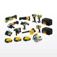 DeWALT 18V XR 10 Piece Combo Kit DCZ1085P3-XE - image 2