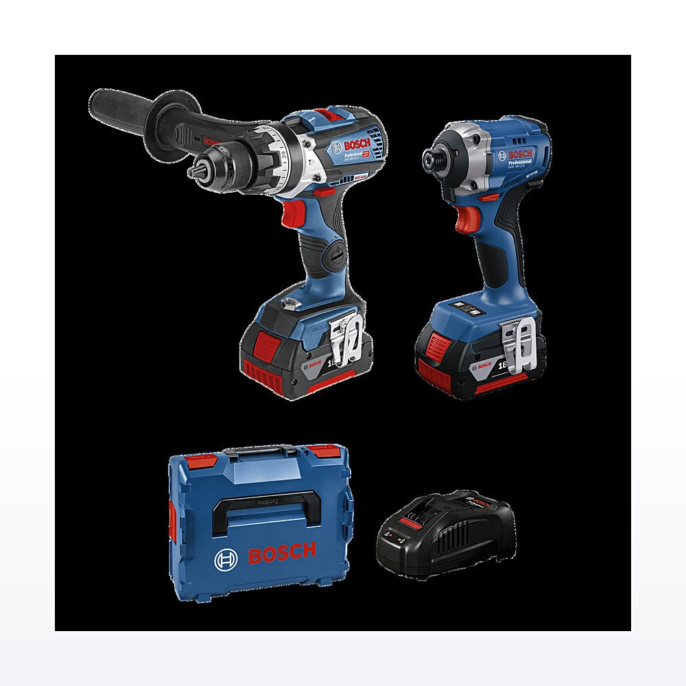 Bosch 18V Professional 2 Piece 2 x 5.0Ah Kit 0615A5008M - image 4