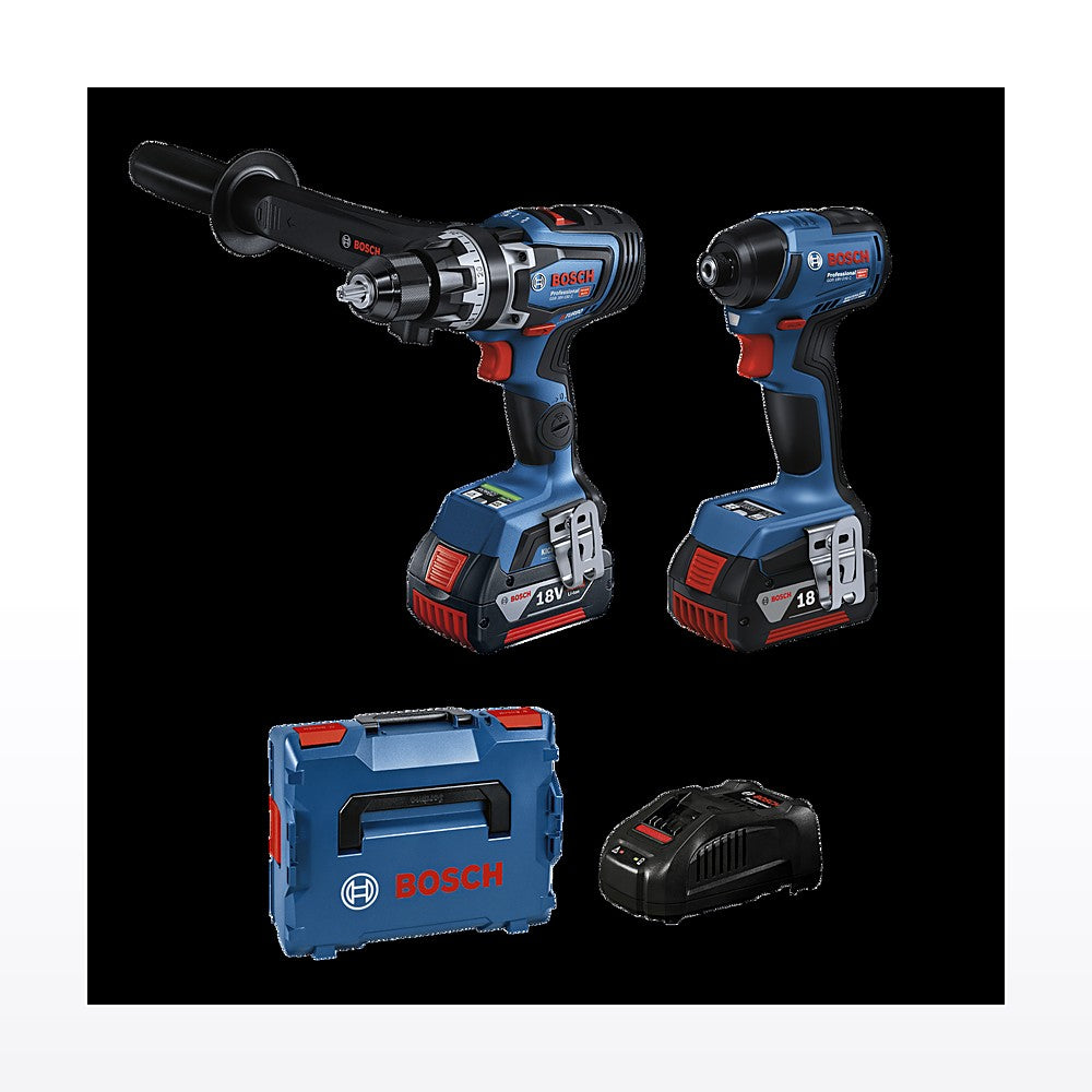 Bosch 18V Professional 2 Piece 2x5.0Ah Combo Kit 0615A5008N