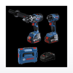 Bosch 18V Professional 2 Piece 2x5.0Ah Combo Kit 0615A5008N