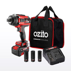 Ozito PXC Brushless Impact Wrench Kit PXBWK-4040