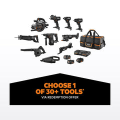 AEG 18V FUSION Limited Edition 10-Piece Combo 8Ah/5Ah FORCE Kit