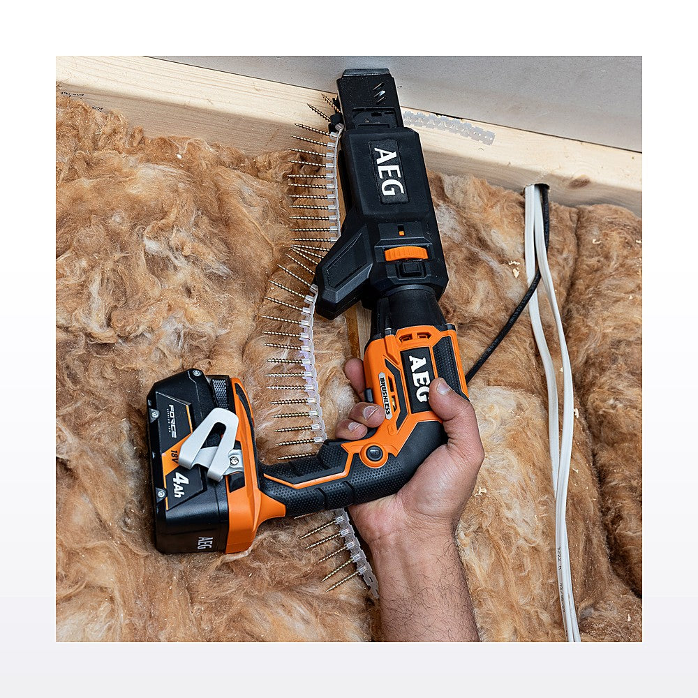 AEG 18V Brushless Collated Screwdriver - Skin Only - image 3