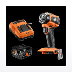 AEG 18V FUSION STEALTH Impact Driver 4Ah Kit