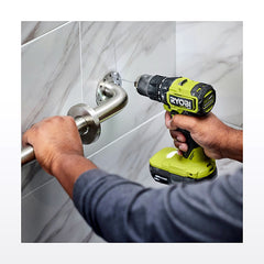 Ryobi 18V ONE+ HP Brushless Compact Hammer Drill 4Ah Kit & LINK Organiser - image 4