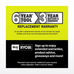 Ryobi 18V ONE+ HP Brushless Compact Hammer Drill 4Ah Kit & LINK Organiser - image 7