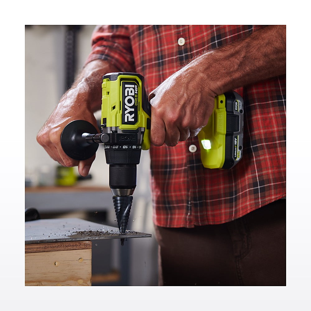 Ryobi 18V ONE+ HP™ High Torque Hammer Drill 2x HP 4Ah Kit - image 3