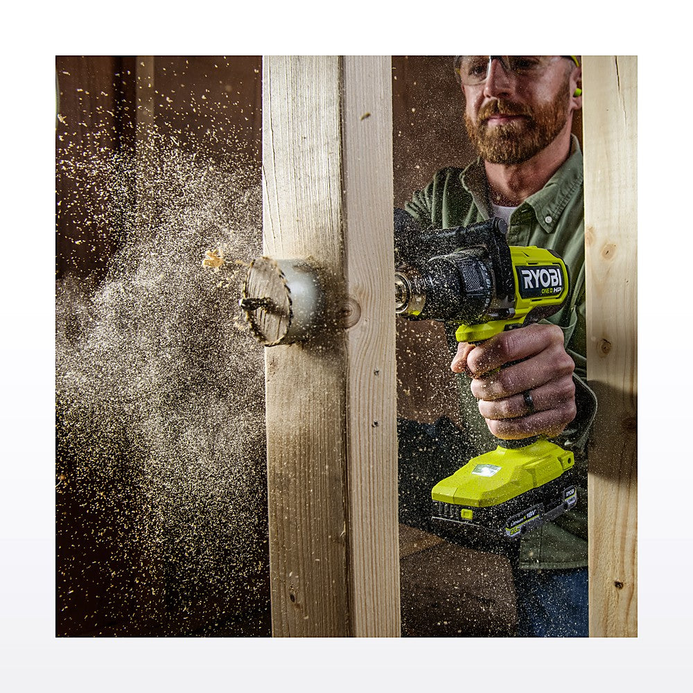 Ryobi 18V ONE+ HP™ High Torque Hammer Drill 2x HP 4Ah Kit - image 6