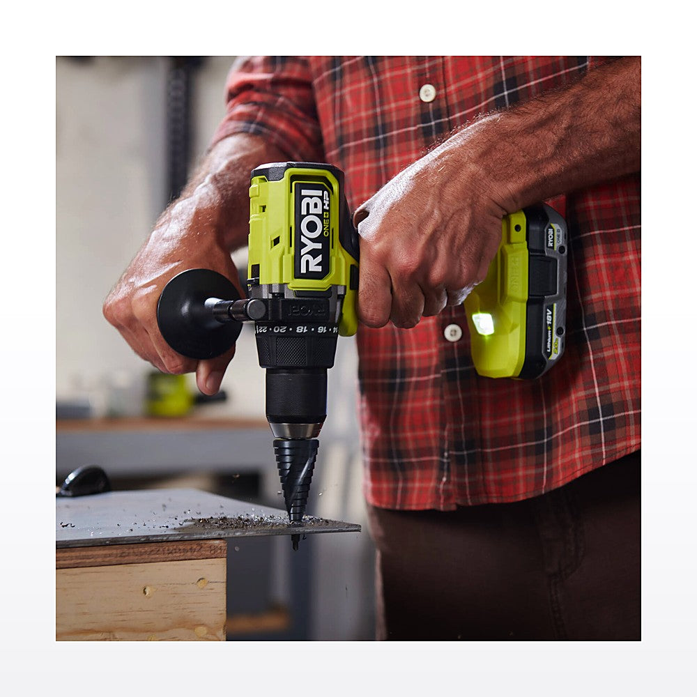 RYOBI 18V ONE+ HP™ High Torque Hammer Drill and Impact Driver 2 x HP 4Ah Kit R18X2XD124B - image 7