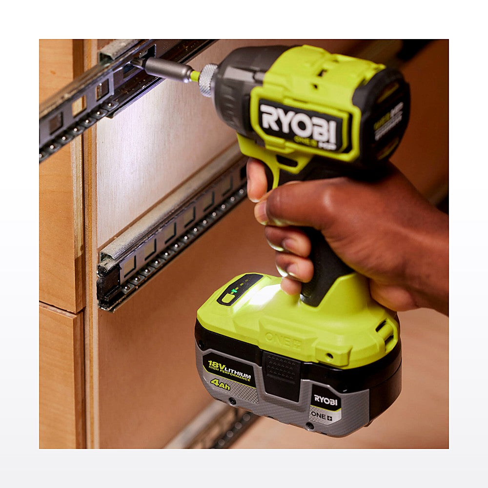 RYOBI 18V ONE+ HP™ Impact Driver 2 x HP 4Ah Kit R18XID242B - image 5