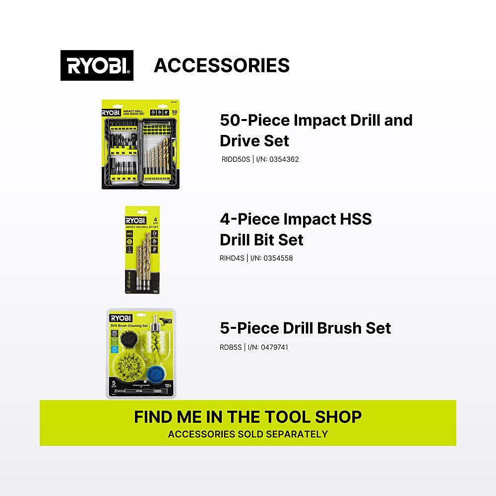RYOBI 18V ONE+ HP™ Impact Driver 2 x HP 4Ah Kit R18XID242B - image 8