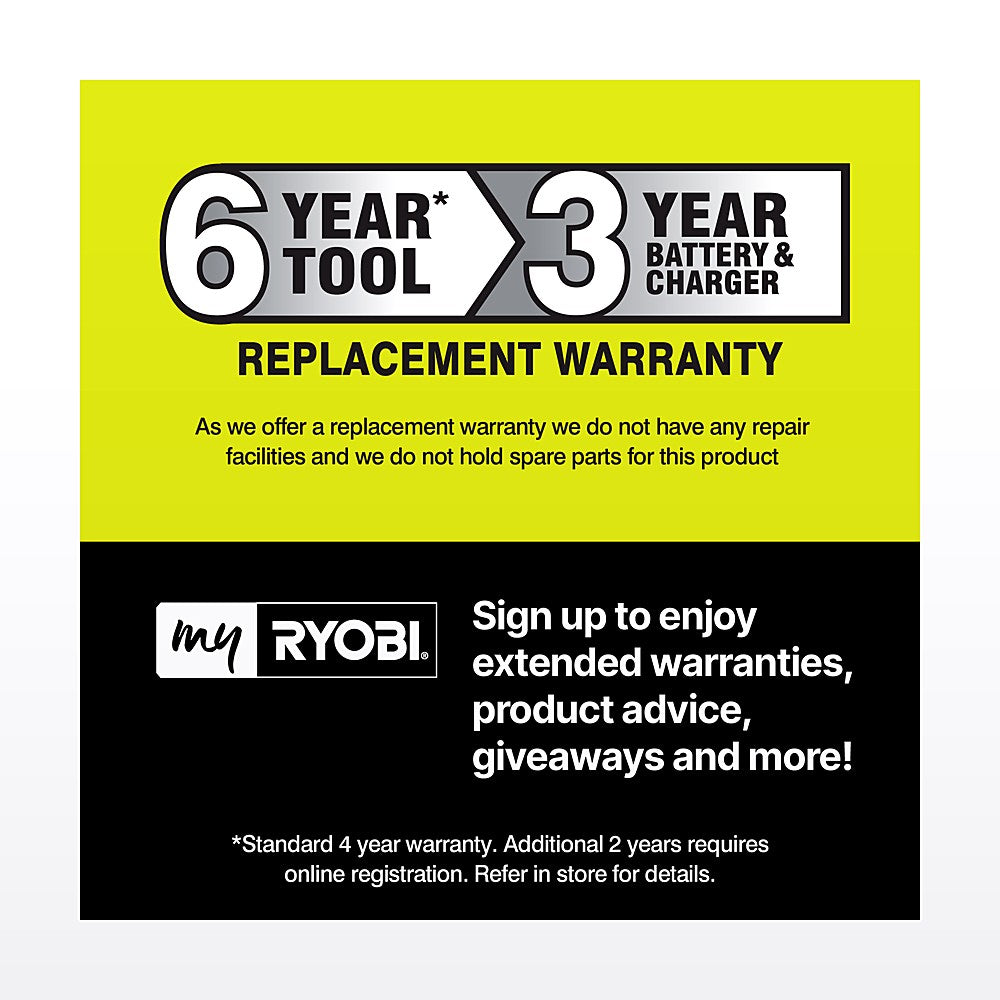 Ryobi 18V ONE+ HP Compact Hammer Drill Kit R18CPD2422B - image 7