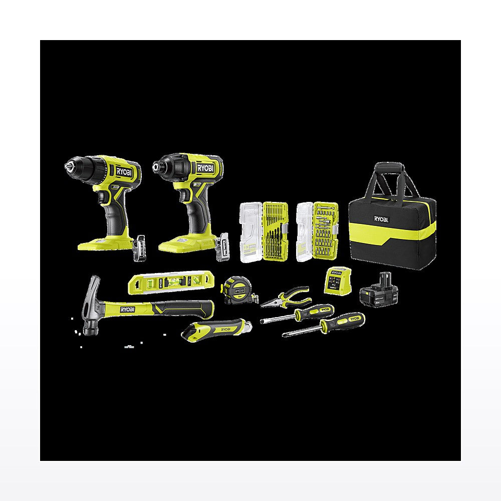 Ryobi 18V ONE+ Home Builder 4Ah Kit