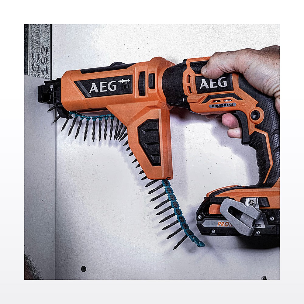 AEG 18V Brushless Collated Screwdriver - Skin Only - image 3