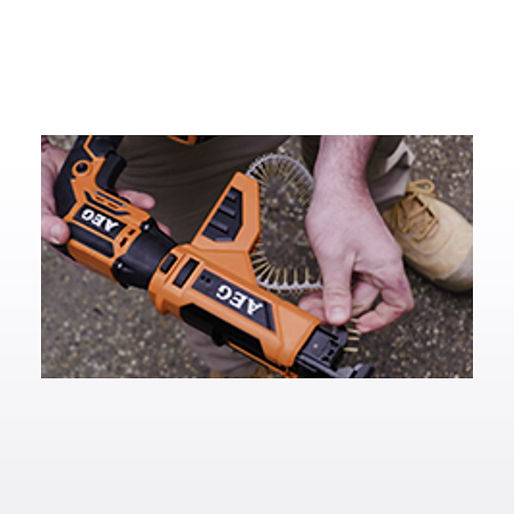AEG 18V Brushless Collated Screwdriver - Skin Only - image 5