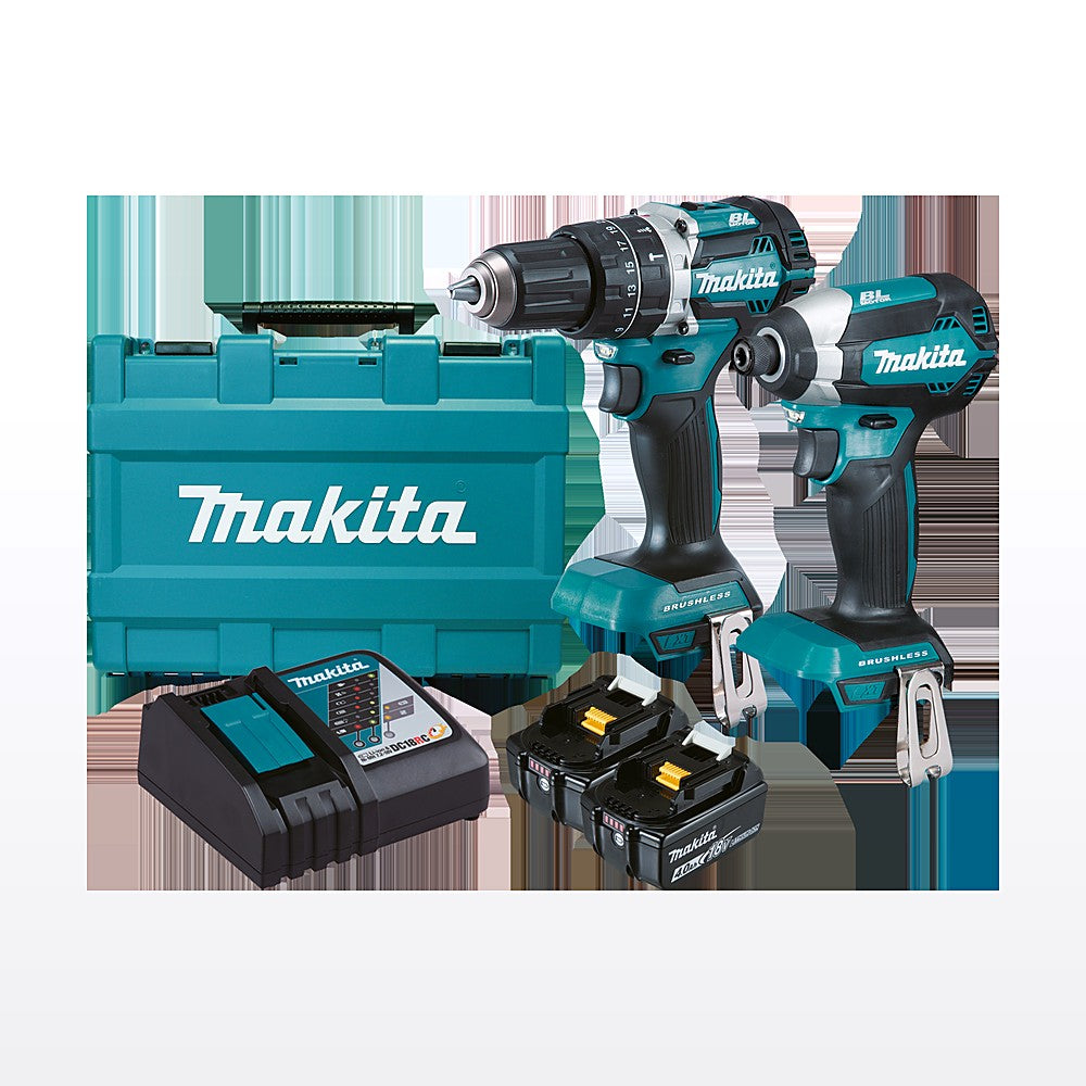 Makita 18V Brushless 2 Piece Combo Kit DLX2180MX