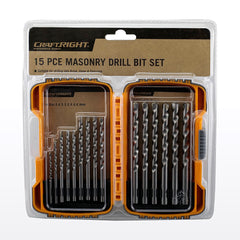 Craftright 15 Piece Masonry Drill Bit Set