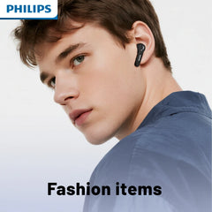 Philips TAT1320 In-ear Headphones | Bluetooth 6.0 + ANC | 40H Battery | Sports & Office charging cable user manual Plastic Black