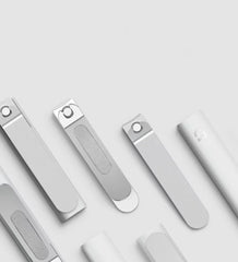 NEW Xiaomi Mijia Stainless Steel Nail Clippers with Anti-splash Cover Trimmer Pedicure Care Nail Clippers Professional File Nail