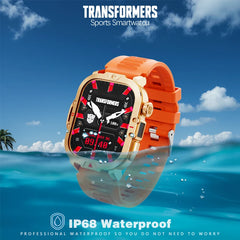 TRANSFORMERS TF-H08 Bluetooth Smart Watch Men 410mAH Long Endurance LED light Outdoor Waterproof Sport Smartwatch