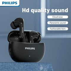 Philips TAT1320 In-ear Headphones | Bluetooth 6.0 + ANC | 40H Battery | Sports & Office charging cable user manual Plastic Black