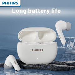 Philips TAT1320 In-ear Headphones | Bluetooth 6.0 + ANC | 40H Battery | Sports & Office charging cable user manual Plastic Black