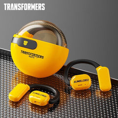 TRANSFORMERS TF-T09 new ear hook  bluetooth  earphones Yellow