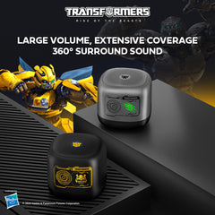 Transformers Portable Wireless Bluetooth Speaker TF-Y09 USB cable Lanyard Black