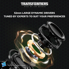 Transformers Portable Wireless Bluetooth Speaker TF-Y09 USB cable Lanyard Black