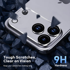 BUCKKO Rear Camera Protector Tempered Glass for iPhone 17 Series