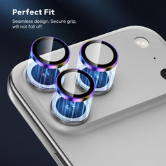 BUCKKO Camera Lens Protector Tempered Glass for iPhone