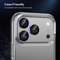 BUCKKO Camera Lens Protector Tempered Glass for iPhone