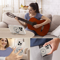 BUCKKO Metal 360° Rotate Stand Protective Case With MagSafe for iPhone