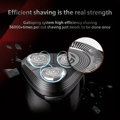 Philips S1113 Men's Electric Shaver - USB Rechargeable, Stainless Steel Blades, Waterproof, 30-45 Min Runtime