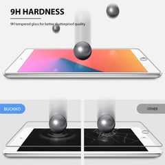 BUCKKO iPad 9 / 8 / 7th Gen 10.2" Tempered Glass Screen Protector