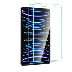 2x Pack BUCKKO Screen Protector Tempered Glass for iPad