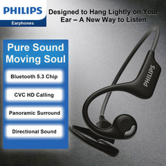 Philips 1000 Series Sports Headphone White TAA1708BK/93 charging cable user manual Plastic