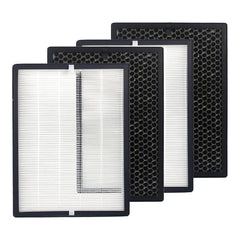 BUCKKO FY2422 FY2420 Replacement Filter Compatible with Philips AC2889 AC2887 AC2882 Series 2000i, AC3829 Series 3000i Air Purifiers,H13 HEPA + Activated Carbon Filter Set. Keep Pullen and dust away, 2 Pack