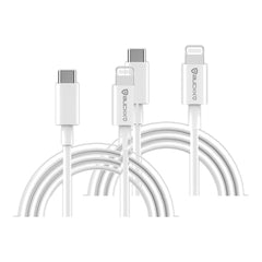 BUCKKO 1m 100cm USB-C to USB-L Charge Cable Connector for iPhone 14 13 12 11 X XR 8 7 6 Pro/Pro Max Plus Series, iPad, Synchronize and Charging Cable Compatible with Lightning, 2 Pack