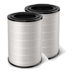 BUCKKO FY3430 Replacement True HEPA Filter Compatible with Philips AC3033/30, AC3036/10 Expert Series 3000i Connected Air Purifiers, 2 Pack