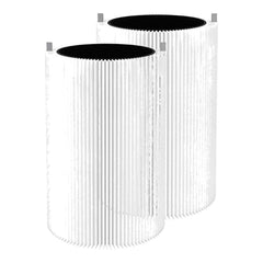 BUCKKO HEPA with Particle and Activated Carbon Filter for Blueair Blue Pure 411,411+ & MINI Air Purifiers reference Part Number SF411PACF102174, 2 Pack