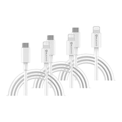 BUCKKO 1m 100cm USB-C to USB-L Charge Cable Connector for iPhone 14 13 12 11 X XR 8 7 6 Pro/Pro Max Plus Series, iPad, Synchronize and Charging Cable Compatible with Lightning, 3 Pack