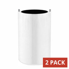 BUCKKO HEPA with Particle and Activated Carbon Filter for Blueair Blue Pure 411,411+ & MINI Air Purifiers reference Part Number SF411PACF102174, 2 Pack