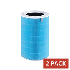 BUCKKO Replacement HEPA Filter Compatible with Xiaomi Mi Air Purifier Pro H Filter Standard Version Blue (Blue Pro H), 2 Pack