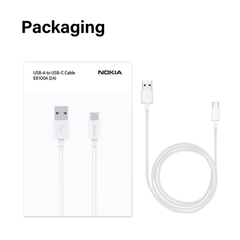 Nokia Essential Charging Cable E8100A - USB-A to USB-C