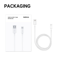 Nokia Essential Charging Cable E8100A - USB-A to USB-C