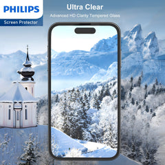 Philips High Transparency Tempered Glass Screen Protector for iPhone 14 Pro DLK1205